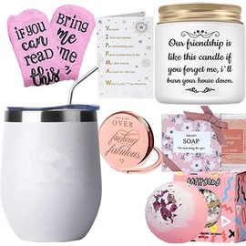 ELLECK Birthday Gifts for Women Best Friends Gifts for Women, Funny BFF Friendship Gifts, For Friends Female- Unique Gifts for Women, Bestfriend, Sister, Her, Ideal Going Away Friend Gifts, Gift Box