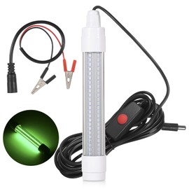 144 LED Submersible Fishing Light Underwater Fish Finder Lamp Night Fishing Lure Bait Light Fish Attracting Light