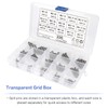 225 Pcs Stainless Steel Cotter Pin Assortment Kit, Cotter Pin