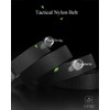 Tactical Nylon Belts for Men, Work Belt Adjustable Slide Plastic