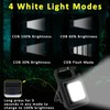 MAKDAK Keychain Flashlights Cob Keychain Work Light 4 Light Modes