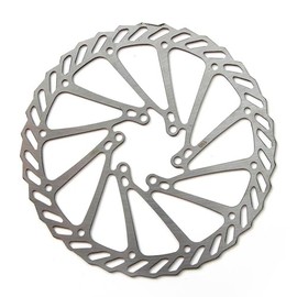 Clarks Cycle Systems CL Single Piece Steel 6-Bolt Disc Brake Rotor, Silver, 203mm