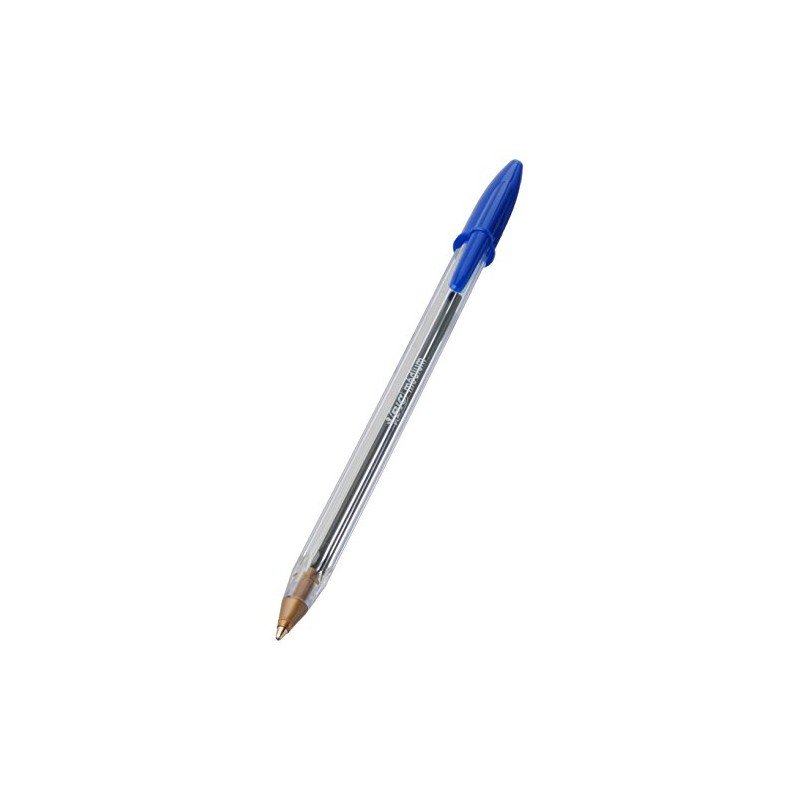 Cristal Xtra Smooth Ball Pen Medium Point Black & Blue