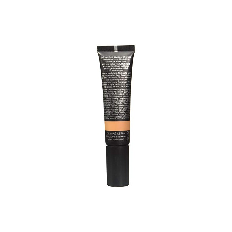 Isadora Natural Matt Oil-Free 23 Caramel Foundation 35ml