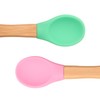 bambuskind Children's Spoons, Pack of 5, Children's Cutlery with Bamboo