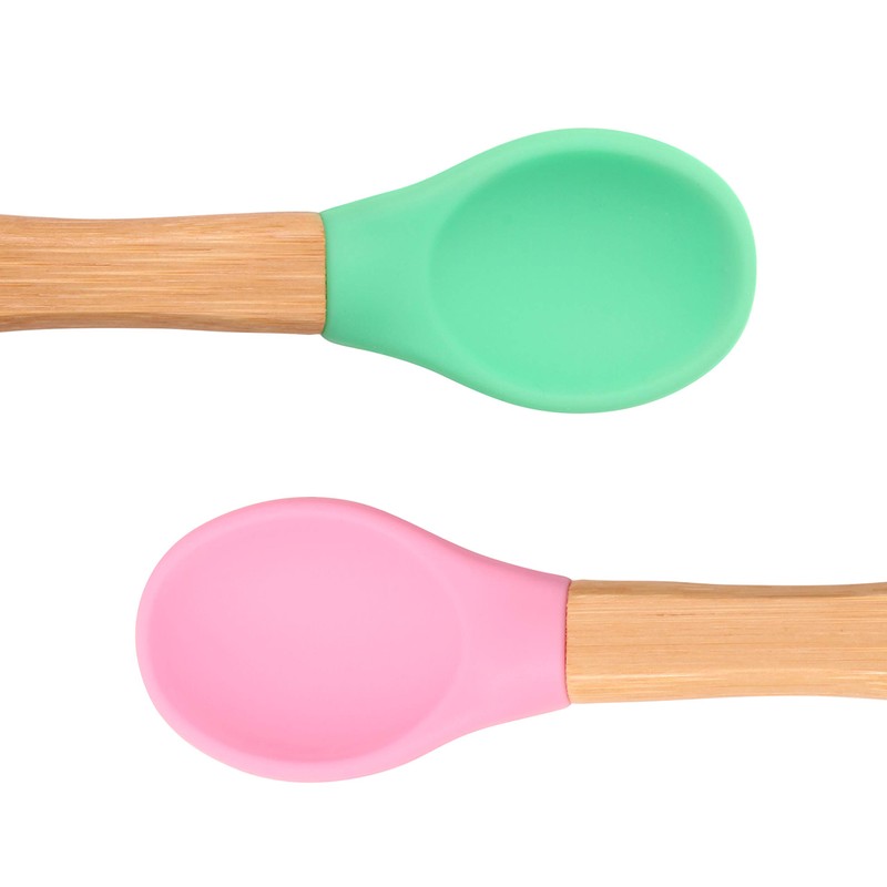 bambuskind Children's Spoons, Pack of 5, Children's Cutlery with Bamboo