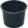 Triuso Construction Bucket 12L with Bow, Black, Lite Rskal