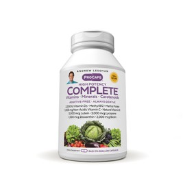 ANDREW LESSMAN ANDREW LESSMAN Multivitamin - Complete 450 Capsules - High Potencies of 30+ Nutrients, Essential Vitamins, Minerals, Carotenoids. Small Easy-to-Swallow. No Binders, No Fillers, No Additives