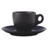Maxwell & Williams Caviar Demi Cup and Saucer, Black, 100