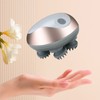 Mini Electric Head Scalp Massager Waterproof Portable Scalp Massager Rechargeable