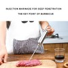 Meat Marinade Injector 304 Stainless Steel 3 Needles Sauce Seasoning