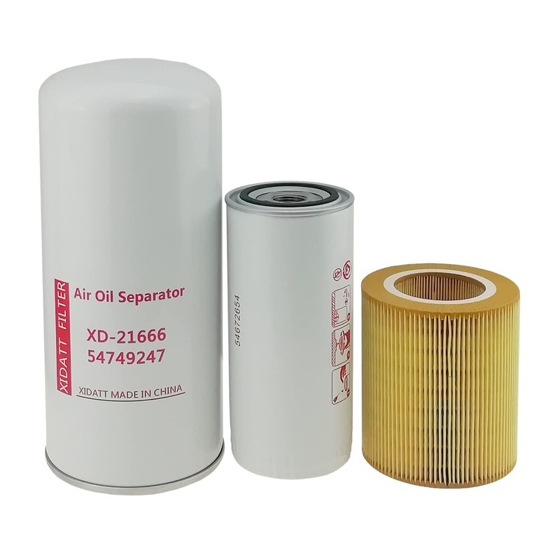 54749247 54672654 89295976 Air Oil Separator Filter Kit Compatible With