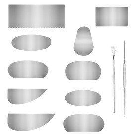 Clay Spatula, Ceramic Supplies, Scraper, Craft Rod, 7 Needles, Clay Tool, Handmade Tool, 12 Pieces, Metal Scraper, Clay Carving Tool, Ceramic Supplies Set
