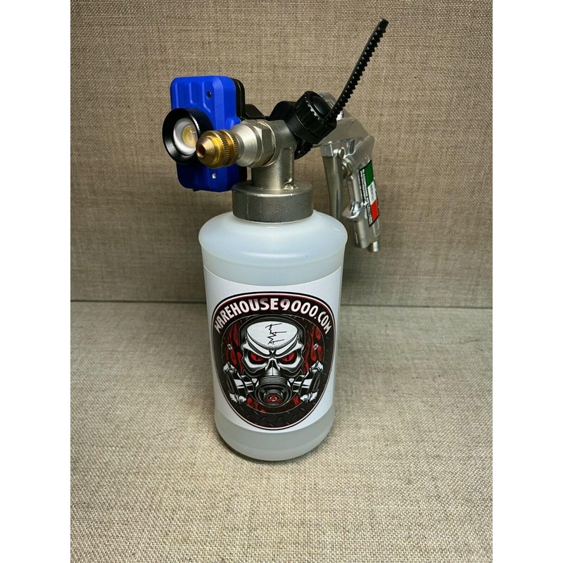 Pro Undercoating Gun Kit with Spray Gun Light Attachment