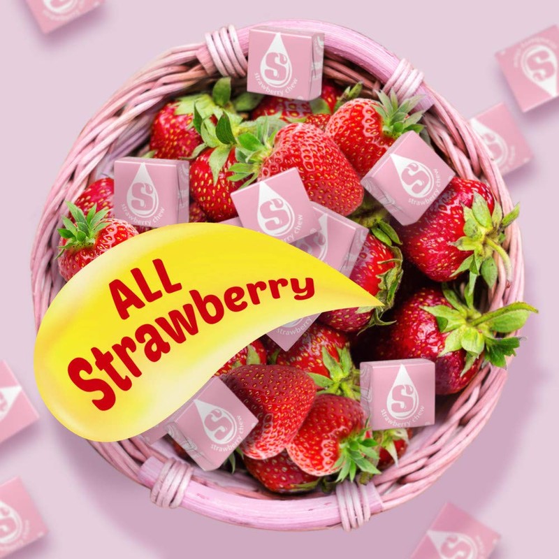 STARBURST All Pink Chewy Candy Bulk Pack, Fruit Chews, Sharing
