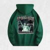 Liberty Statue Graphic Hoodie 100% Cotton US Warehouse 6 ColorsColor: