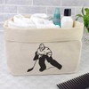 Azeeda Large 'Ice Hockey Player' Canvas Organiser/Storage Bag (OR00009960)
