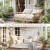 Seenelling 2 Pack Porch Swing Rope Kit Swing Bed Straps