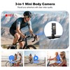 dahocamgo 4K Body Camera with Audio, Wearable Cam