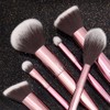 MODA Limited Edition 6PC Rose Makeup Brush Kit, Includes -
