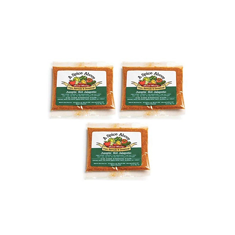 A Spice Above Dips, Spreads, and Dressing Mixed Seasonings Party