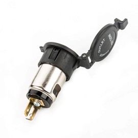 LST 12 V built-in socket, power connection, power source, diameter 27 mm