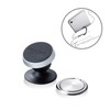 Elecom Car Accessories/Smartphone Magnet Holder/Tape Attachment/Silver