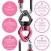 E-Bestar Professional 360 ° Rotating Alloy Bearing Hooks with Ball