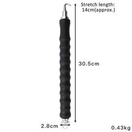 Rebar Tie Wire Twister Tool, Semi-Automatic Retractable Steel Hook Pull Tie Wire Twister, Construction Site Reinforcement Binding Tool