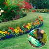 Honoson 100 Pack 8 Inch Landscape Edging Stakes Plastic Garden