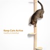 xympo 68" Tall Wall-Mounted Cat Tree – Modern Space-Saving Cat