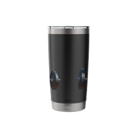 Beagle Weightpifting Bodybu.pding Stainless Steel Insulated Tumbler