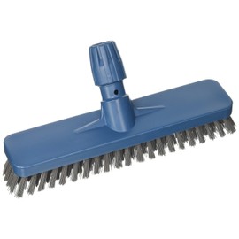 Aricasa Hygiene Products - cod. 1016BDM - Floor Brush with Ferrule cm. 30 Detectable for Food Use - Blue - Medium Fiber