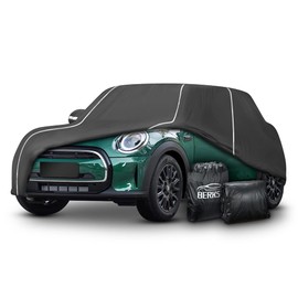 Waterproof Car Cover for Mini Cooper/Cooper S 2-Doors.2002-2024 All Weather 6 Layers Full Car Cover with Storage Bag