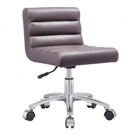 Dir Beauty Salon All Purpose Rolling Pedi Stool Low Sitting Pedicure Stool - Jockeyp