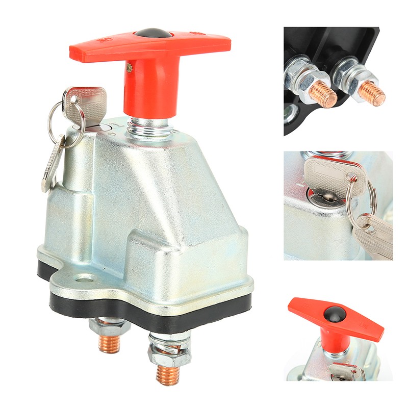Universal Battery Isolator Switch Power Disconnect On/Off for Car Truck