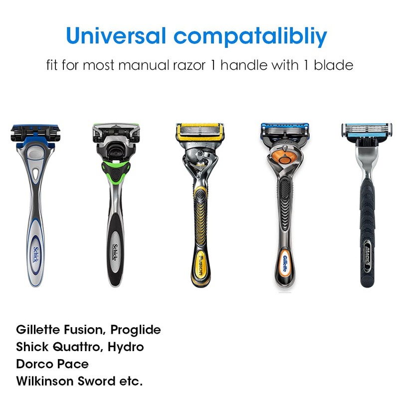 Nincha Manual Razor Travel Case Portable Plastic Manual Razor Trimmer