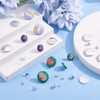WEBEEDY 50 Sets Easter Button Stud Earring Making Kit, Earring