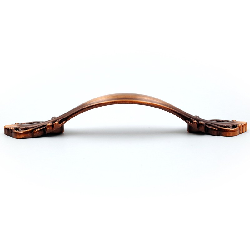 Jetland Cabinet Hardware Handle Pull - 5-Pack, Coffee Brown, 2-1/2"