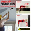 Multi-Angle Paint Brush Extender, Extension Pole Attachment Holder for Paint