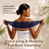 Esponja de red africana para la ducha, 2 esponjas exfoliantes