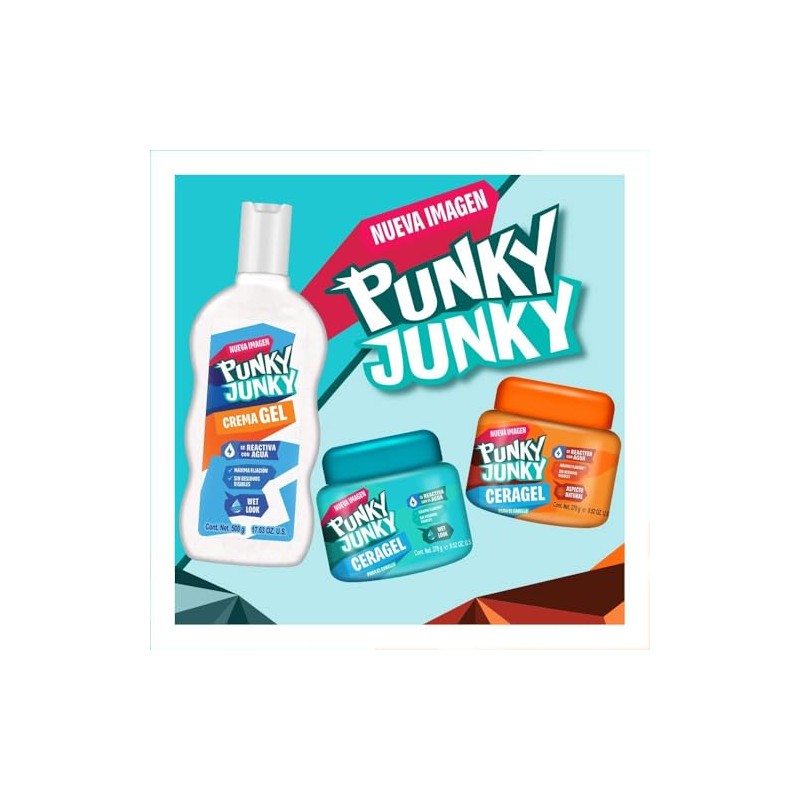 Punky Junky Cera Gel Cerilla Hum, 270 gr