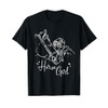 Horse Girl Amo I Miei Cavalli Regalo per L'equitazione Maglietta