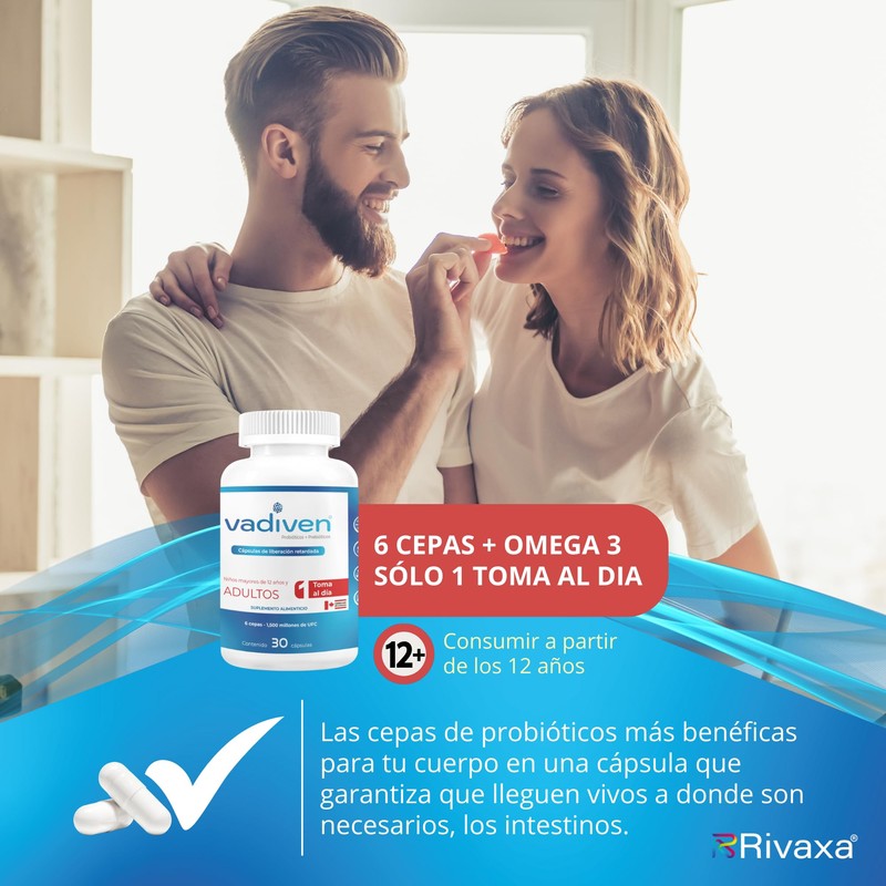 VADIVEN Probióticos 30 cápsulas
