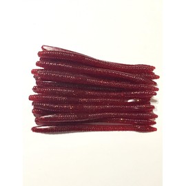 Softy Lure Drop Shot Finesse Worm Trick Worm Soft Plastic Worm Freshwater Saltwater Bass Fishing Lure (Morning Melon)