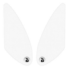 BLOQ Motorcycle Tank Grips compatible with TRIUMPH ROCKET 3 (2020-) PREMIUM - CLEAR