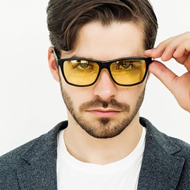 BIRCEN Polarized Aviator Sunglasses for Men - Women UV Protection Classic Shades with Retro AL-Mg Frame and Spring Hinge