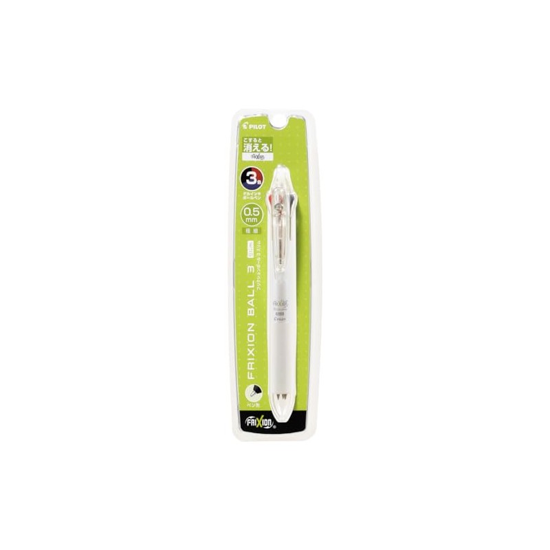PILOT 1 Pcs PLKFBS60EFPW Multicolor Erasable Ballpoint Pen Frixion Ball