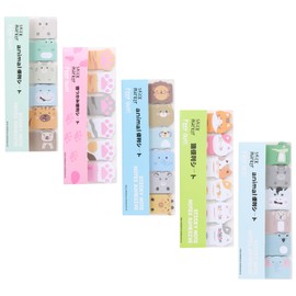 Culinavog Sticky Notes Animal, Pack of 570 Sticky Notes, Mini Sticky Notes with Cat Paws, Forest Animals, for Children, School, Office, Gifts