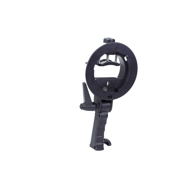Bowens S-Type Speedlite Bracket with Hand Grip | Speedlite Adapter